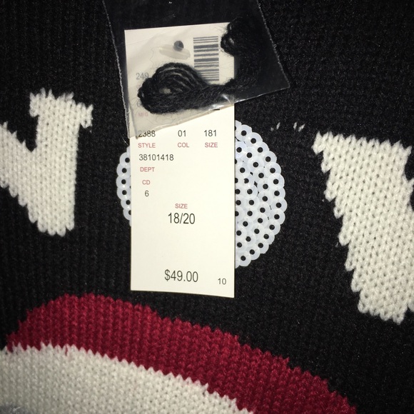 Sz 18-20 NWT Avenue Penguin Sweater - Picture 2 of 3